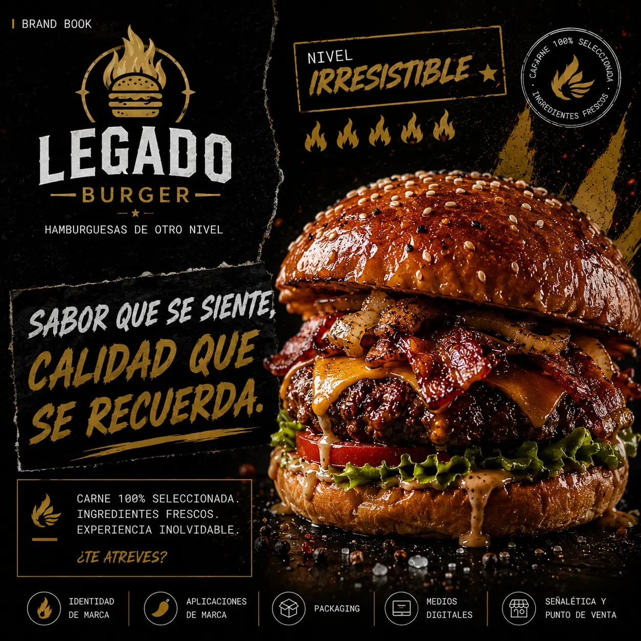Legado Burger — Branding